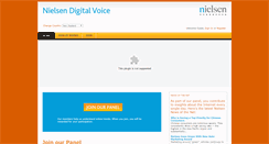 Desktop Screenshot of nz.digitalvoice.nielsen.com