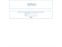 Tablet Screenshot of admin.nielsen.com.tr